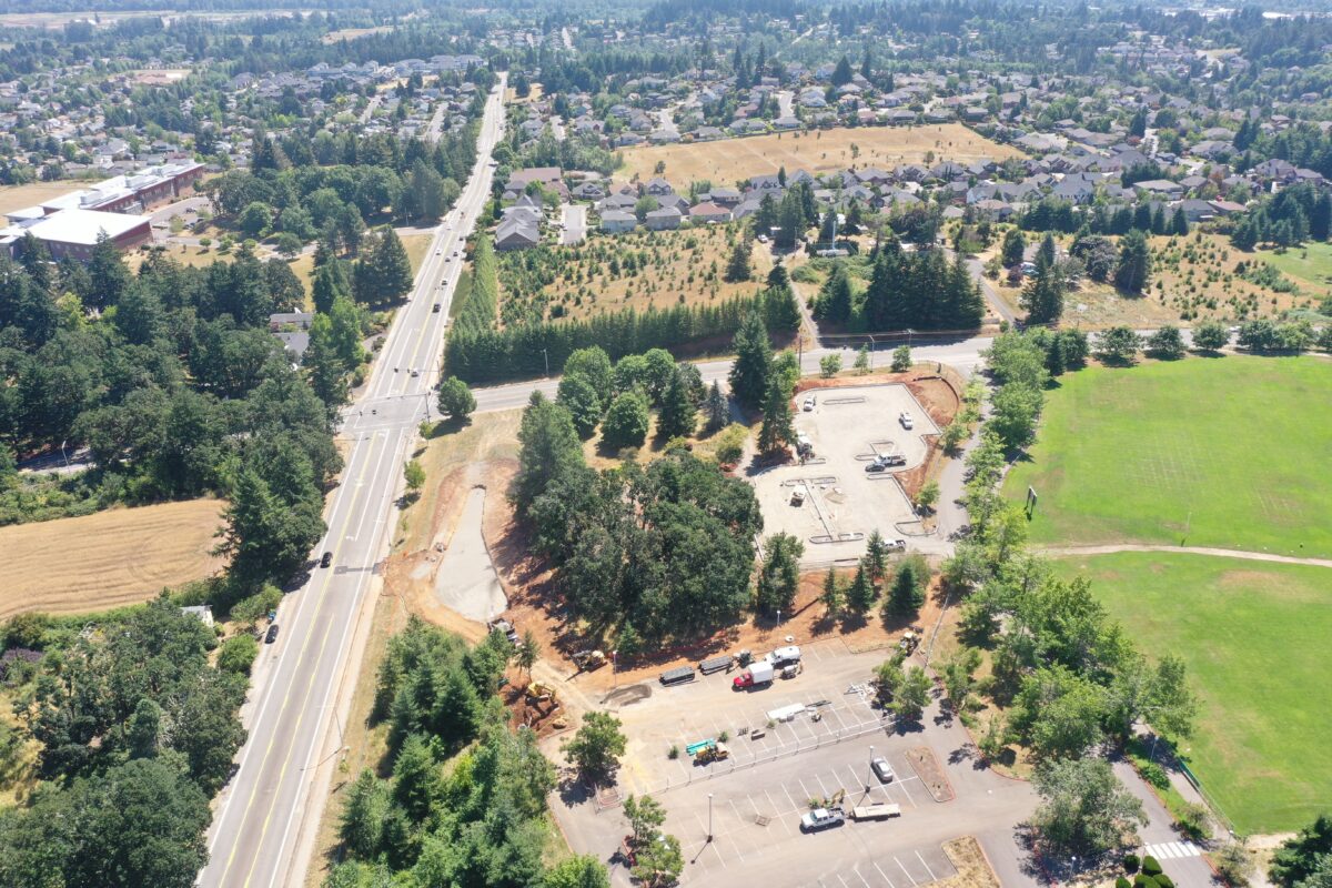 West Salem High School Willamette Valley Excavating